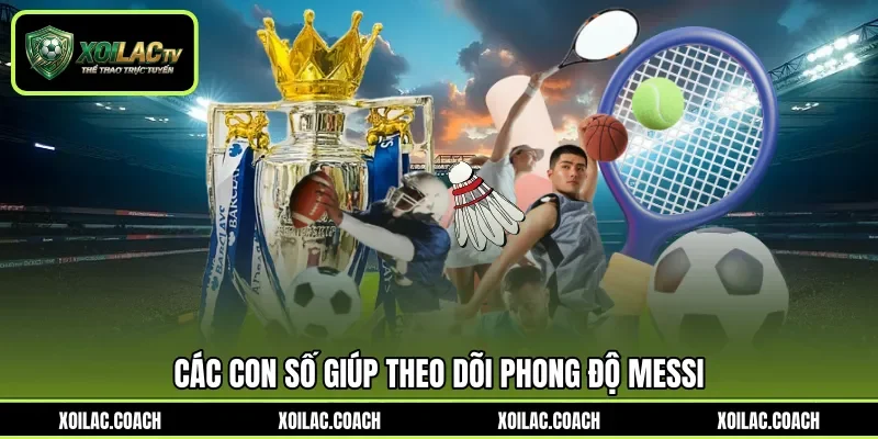 Các con số giúp theo dõi phong độ Messi Các con số giúp theo dõi phong độ Messi