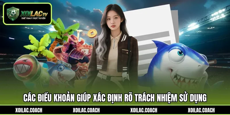 Các điều khoản giúp xác định rõ trách nhiệm sử dụng Các điều khoản giúp xác định rõ trách nhiệm sử dụng