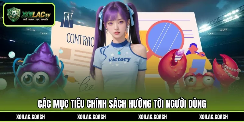 Các mục tiêu chính sách hướng tới người dùng