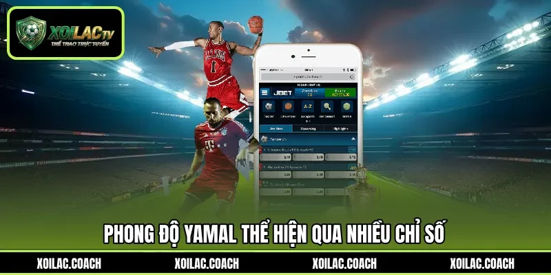 Phong độ Yamal thể hiện qua nhiều chỉ số Phong độ Yamal thể hiện qua nhiều chỉ số
